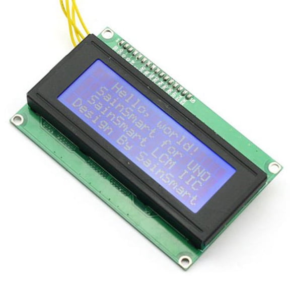 DEMACRIO 1Pcs LCD Display Module 10.00X6.00X1.00CM with Backlight Adjust for AVR Robot