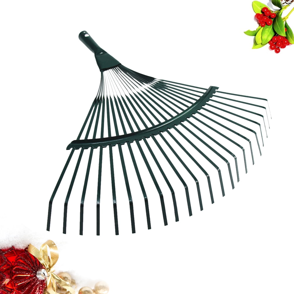 DEMACRIO 2Pcs Leaf Sweeper for Lawn and Garden Use Dark Green 16.5x15.7x0.8in 22-