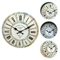thumbnail image 1 of DEMACRIO Wall Clock Vintage French Country Style 1Pcs 13.8X13.8X1.2In, 1 of 7