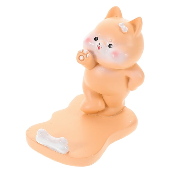 DEMACRIO Desk Cat Accessories 1Pcs Adorable Dog Mobile Phone Holder For Home Office Use