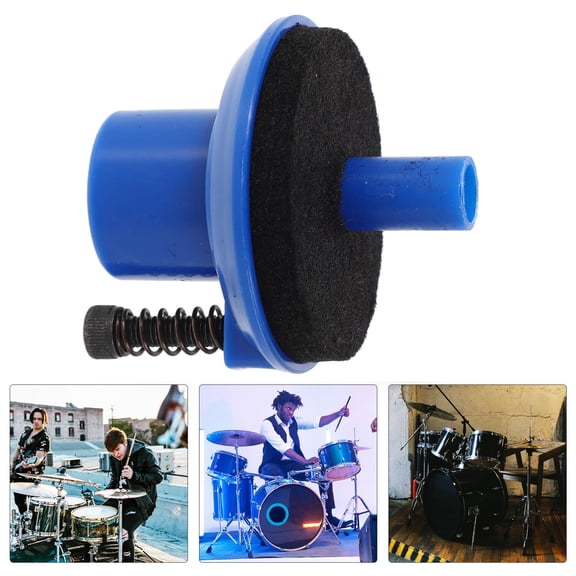 DEMACRIO Drum Kit Component 1Set Hi Hat Clutch Felt Pad Blue for Enhanced Playability in Jazz Performance