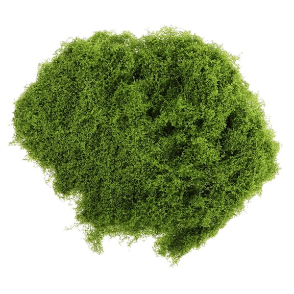 DEMACRIO Faux Moss For Crafts And Micro Landscapes 1 Bag Light Green Weaving Cloth 11.8x9.8x2.8in Decorative
