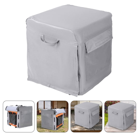 DEMACRIO Outdoor Use Generator Cover 600D Oxford Cloth Grey 1Pack For And Durable Protection