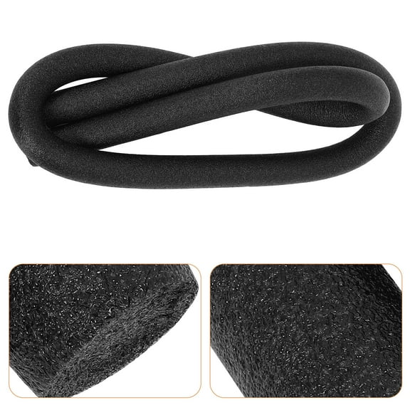 DEMACRIO Versatile Foam Gap Filler Strip for Home Use Black Easy to Cut and Install Fits Various Cracks and Seams 0.5 Inch