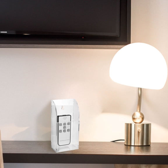 DEMACRIO Wall Mounted Storage Box 1Set with Dividers for TV and Air Conditioner Remote Control