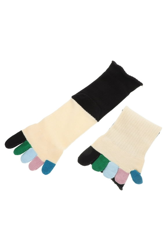 Women's Cotton Toe Socks 1 Pair Japanese Inspired Breathable Design For Sports And Travel