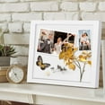 thumbnail image 1 of DEMAIKE 8x10 Shadow Box Frame Wood 3D Picture Frame with Glass Cover, Display Case with Mat for Wall-Hanging or Free-Standing Picture Showcase, White, 1 of 7