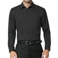 thumbnail image 1 of DEMEANOR Long Sleeve Dress Shirts for Men Casual Button Down Shirt with Pocket, 1 of 6
