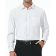 thumbnail image 1 of DEMEANOR Men's Long Sleeve Dress Shirts Slim Fit Wrinkle Free Button Down Shirts, 1 of 6