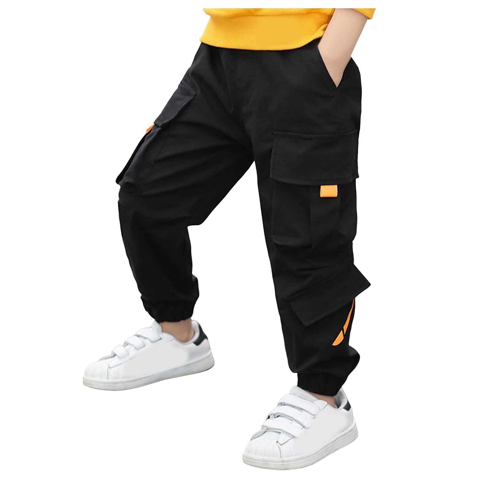 DEMISE Boys Cargo Pants Khaki Pants Boys Boys Cargo Joggers Pants