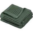 thumbnail image 1 of DEMMEX Organic Turkish Cotton Waffle Hand Towels, Set of 2 – Large 20x30 in, Ultra Soft, Lightweight & Quick Dry, Luxury Bathroom & Kitchen Towels – OEKO-TEX Certified (Sage Green), 1 of 6
