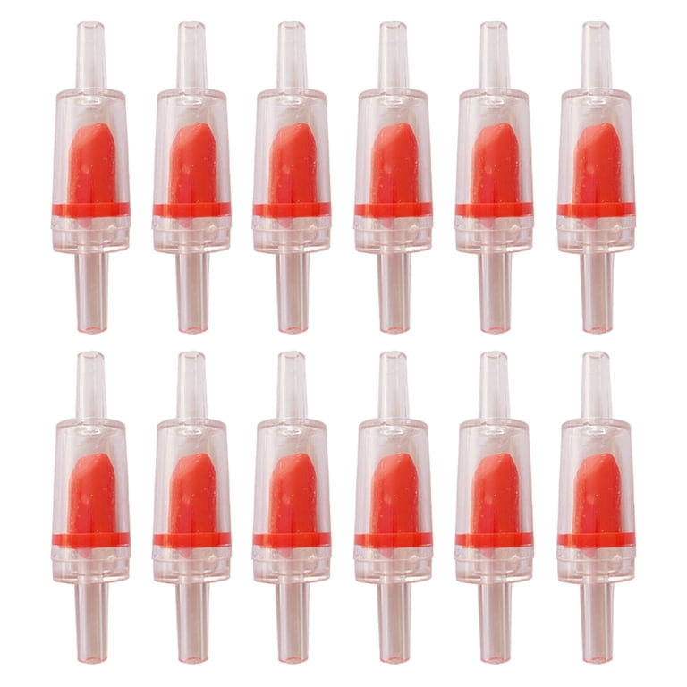 DEMONTALK 12PCS Aquarium Check Valves, One Way Non-Return Check Valve for  Fish Tank Air Pump, Check Valve for 3/16 Inch Airline Tubing, Aquarium Air  ...