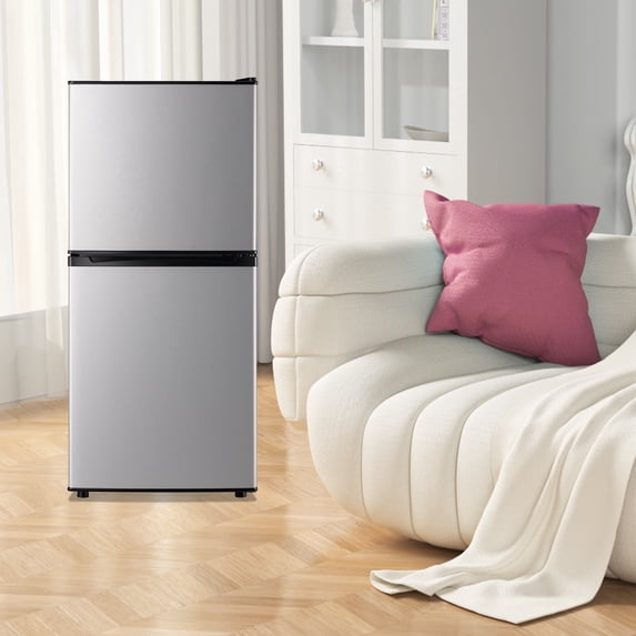 DEMULLER 2.8 Cu.ft Mini Refrigerator Fridge with Double Door Adjustable Temperature New