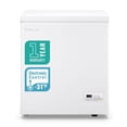 thumbnail image 1 of DEMULLER Compact Chest Freezer Deep Freestanding Freezers Mini Freezer Top Open Door YX-79-White, 1 of 10