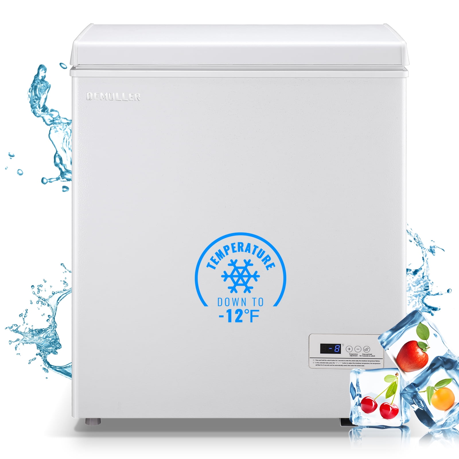 DEMULLER Deep Chest Freezer UltraLow Temperature Freezers Freestanding