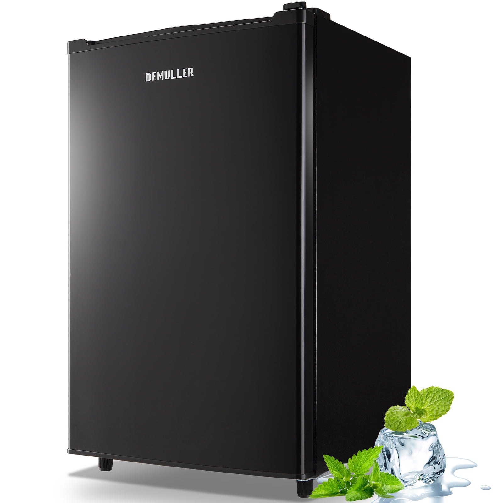 DEMULLER Single Door Compact Freezer with 7 Adjustable Temp Control ...