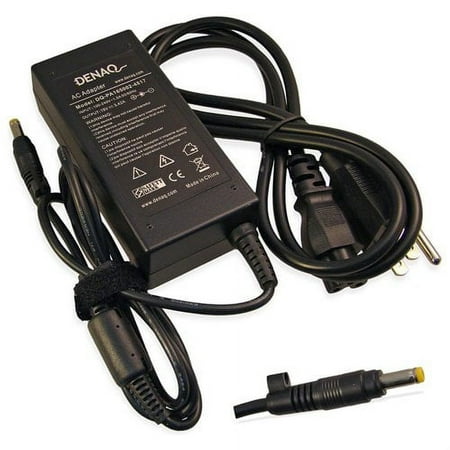 DENAQ - AC Power Adapter for Select Acer TravelMate Laptops - Black