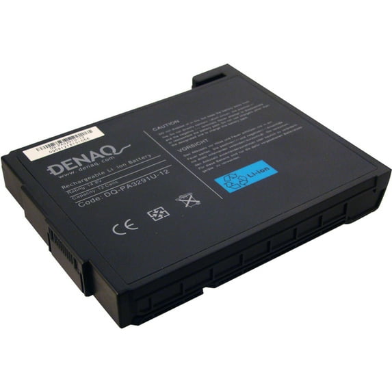 DENAQ DQ-PA3176U-6 - Notebook battery - 1 x 6-cell 4400 mAh - for Toshiba Portg 4000, 4005, 4010, M100; Tecra 9000, 9100