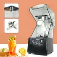 thumbnail image 1 of DENEST 1.8L Commercial Smoothie Blender Sound Proof Fruit Juicer Mixer 2600W Ice Crusher, 1 of 12