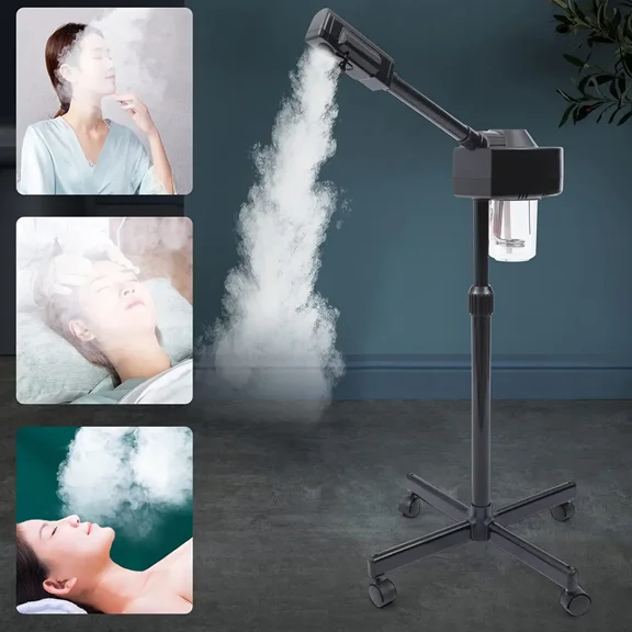 DENEST 110V 750w Facial Steamer Multi-Function Nano-ionic Steam Technology Soften Skin Surface