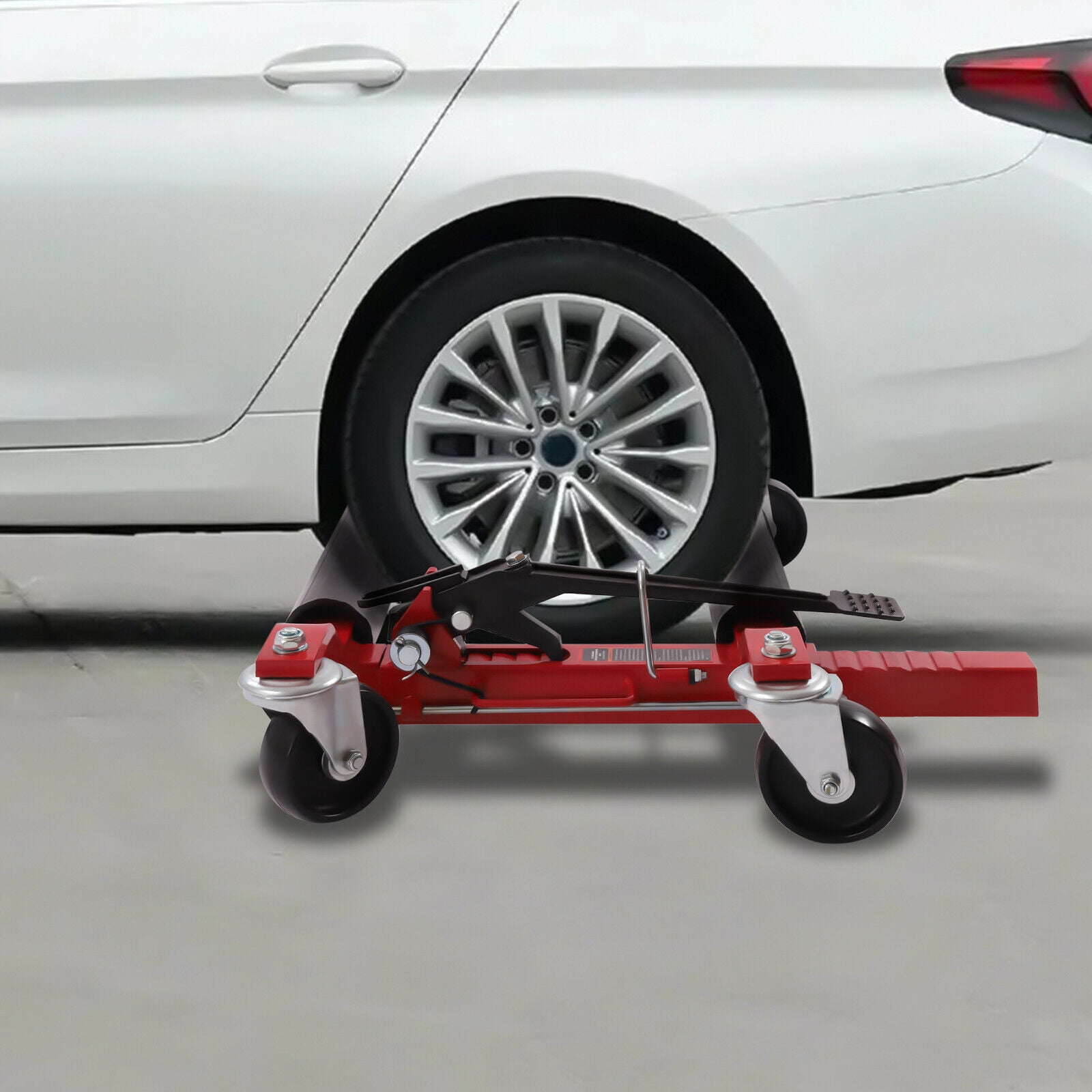 DENEST 1500lb Ratcheting Wheel Dolly Auto Vehicle Positioning Moving