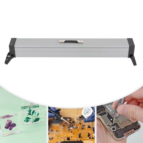 DENEST 1800W UV LED Curing Light Bar High Power Curing Lamp with Flexible Brackets Portable Handheld Curing Lamp for Nail Salons Graphic Stores