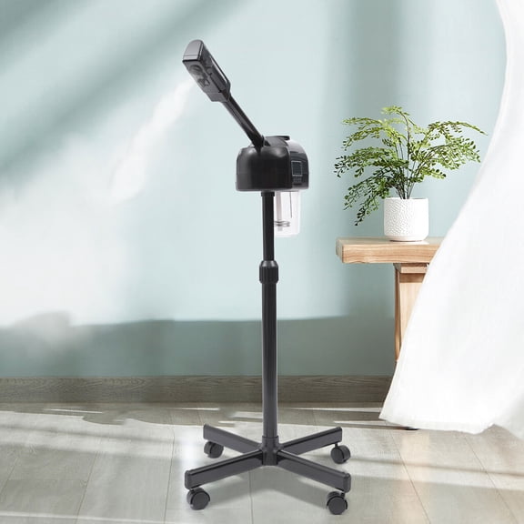 DENEST 2 In1 Facial Steamer LCD Lamp Hot Spray Ozone Spa Salon Beauty Machine Pro 110V