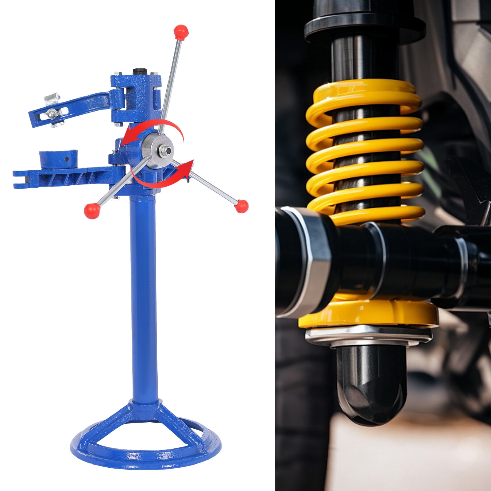 DENEST 2200lbs Vehicle Spring Compressor Operate Strut Compressor ...