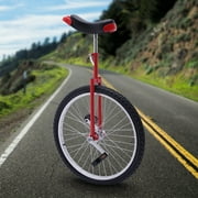 DENEST 24 In Wheel Unicycle Skid-proof Tire Adjustable Height Exercise Cycling Bicycle