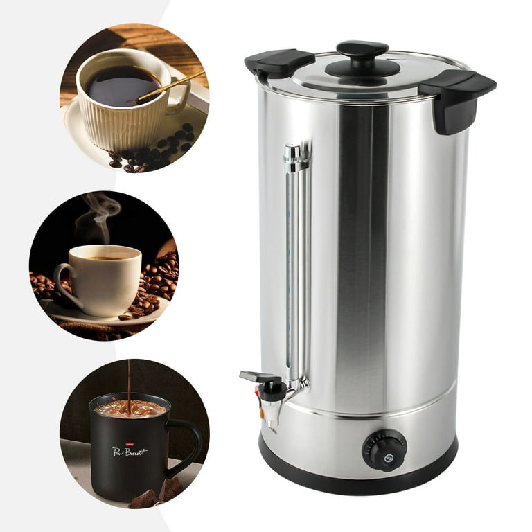 Premium Commercial Coffee Machine Large Stainless Steel Coffee Maker Quick  Brew