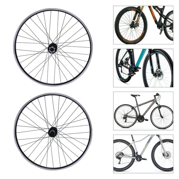 DENEST 29" Quick Release Front Rear Wheels Black Wheels Mountain Bike MTB Wheelset