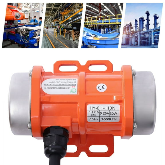 DENEST 30W Small Vibration Motor Single-phase Electric Shock 110V 0.2KN High Safety