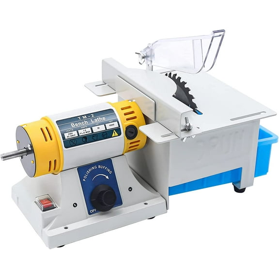 Denest 8918 320W 230V 1A Corded Precision Bench Polisher Power Saw, 10000 RPM