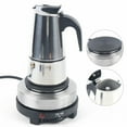 moka coffee maker stainless steel