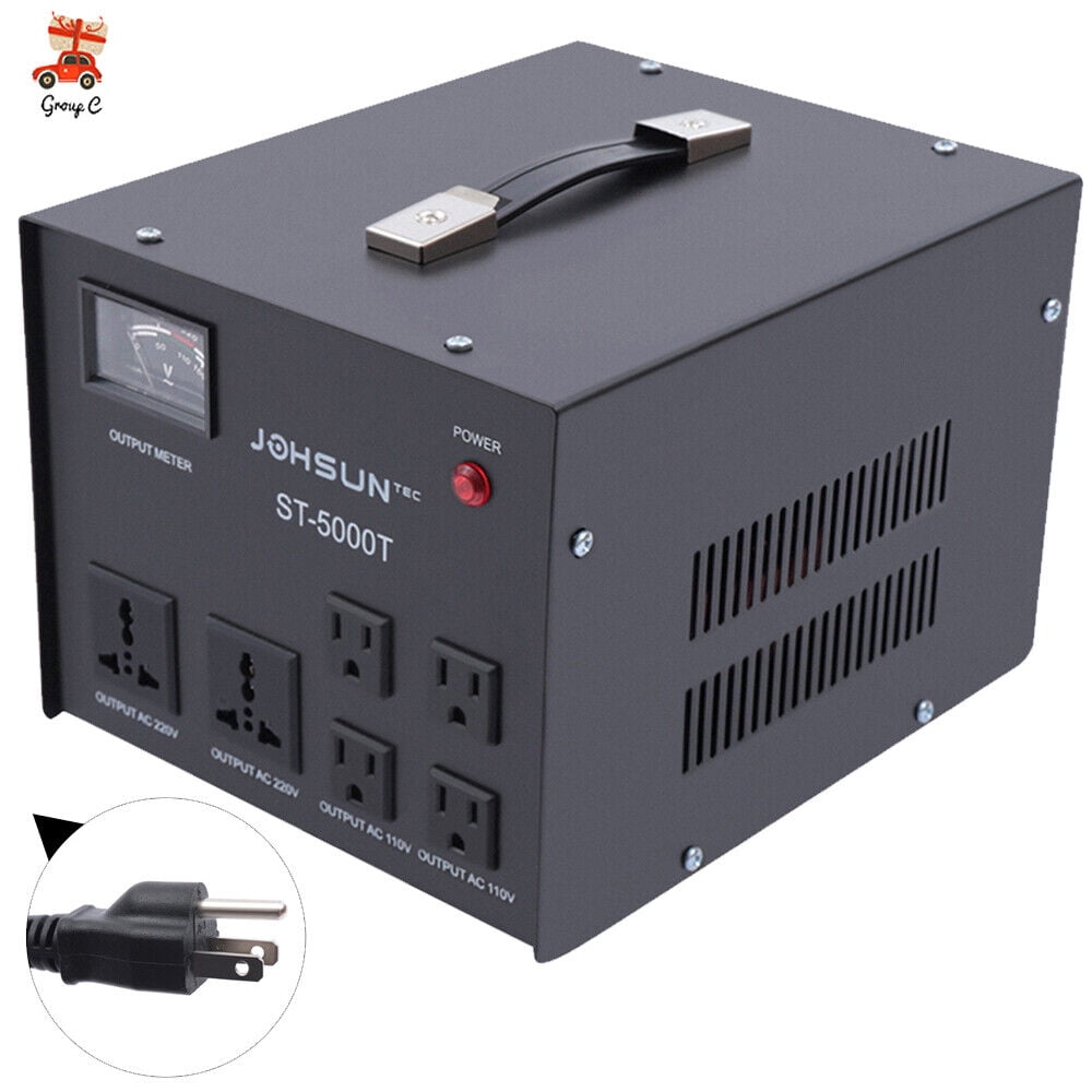 DENEST 5000W Peak Voltage Converter Step Up Down Transformer 220V-110V / 110V-220V New