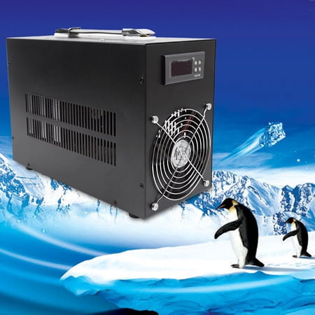 DENEST 60L Aquarium Water Tank Cooler Fish Shrimp Tank Cooling Machine Inline Chiller