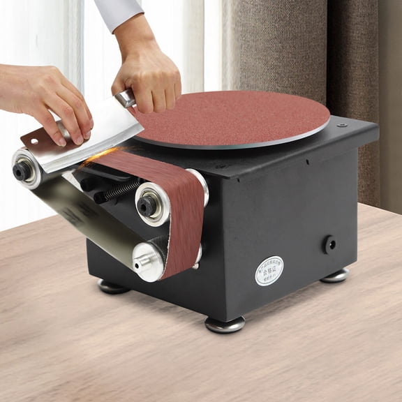 DENEST 6inch Electric Disc Sander Machine Edge Sharpener Mini Bench Polisher Tools Kits