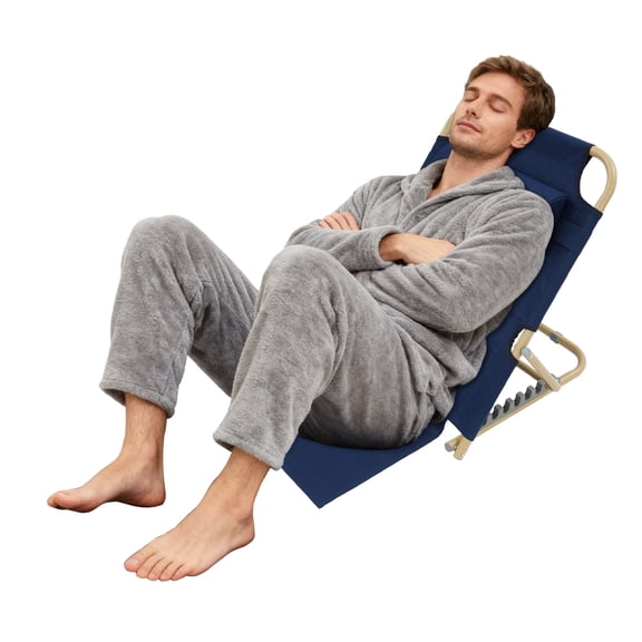DENEST 7 Gears Lifting Bed Backrest Portable Folding Adjustable Multifunction Chair for Beach Camping Picnics