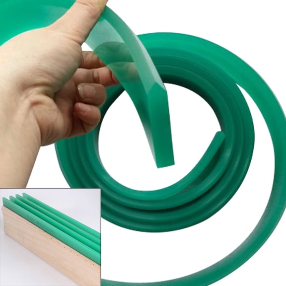 DENEST 72"- 80 Duro Silk Screen Printing Squeegee Blade Screenprinting 6FT Polyurethane