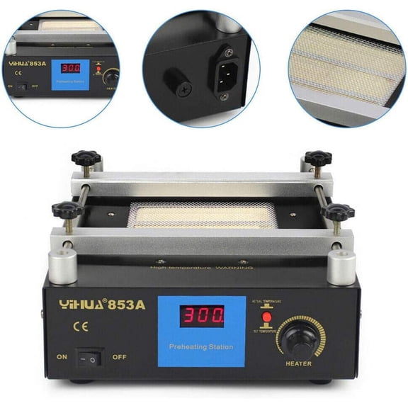 DENEST 853A BGA Preheating Preheat Station Repair Rework Station Machine 450W