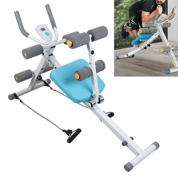 DENEST Abdominal Ab Exercise Machine Body Shaper Cruncher Trainer Gym Fitness Equipment