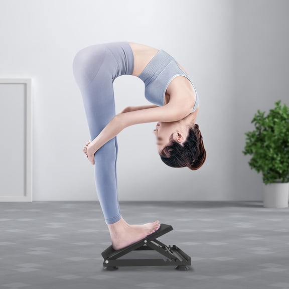 DENEST Adjustable Ankle Inclined Stretch Board, Calf Stretcher w/Non-Slip Surface