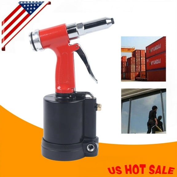 DENEST Air Pneumatic Hydraulic Pop Riveter Rivet Gun 1/8" 5/32" 3/16" 1/4" RivetingTool