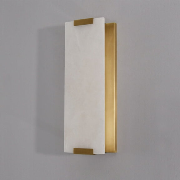 DENEST Alabaster Light Wall Sconce Lamp Lighting Fixture Indoor Decor Lampe 110V