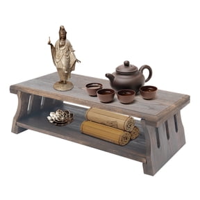 DENEST Altar Table, Folding Meditation Table, Low Coffee Table For Sitting On The Floor