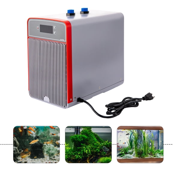 DENEST Aquarium Chiller 160L Hydroponic Water Chiller 1/10 HP 49 Gal Fish Tank Cooler