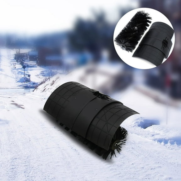 DENEST Artificial Grass Sweep Cleaner Gas Power Broom Head Couple Shaft Attachment Rolling Brush Head