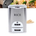 thumbnail image 1 of DENEST Auto Rice Dispenser Rice Storage Container Stainless Steel Rice Organization, 1 of 17