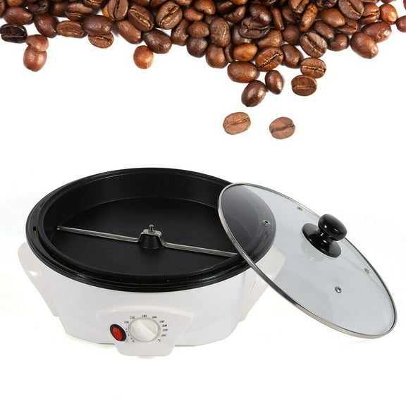 DENEST Coffee Roaster Electric Coffee Bean Roaster Nut Popcorn Roaster Non-Stick 1200W