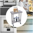 thumbnail image 1 of DENEST Commercial Food Prep Worktable Stainless Steel Kitchen Work Table, 1 of 12